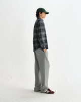 シェリーシャツ SEERSUCKER FLANNEL (NAVY/MULTI)