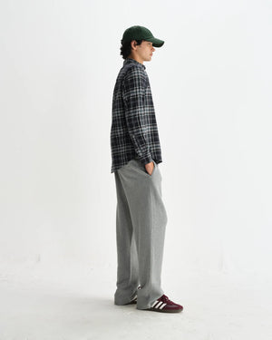シェリーシャツ SEERSUCKER FLANNEL (NAVY/MULTI)