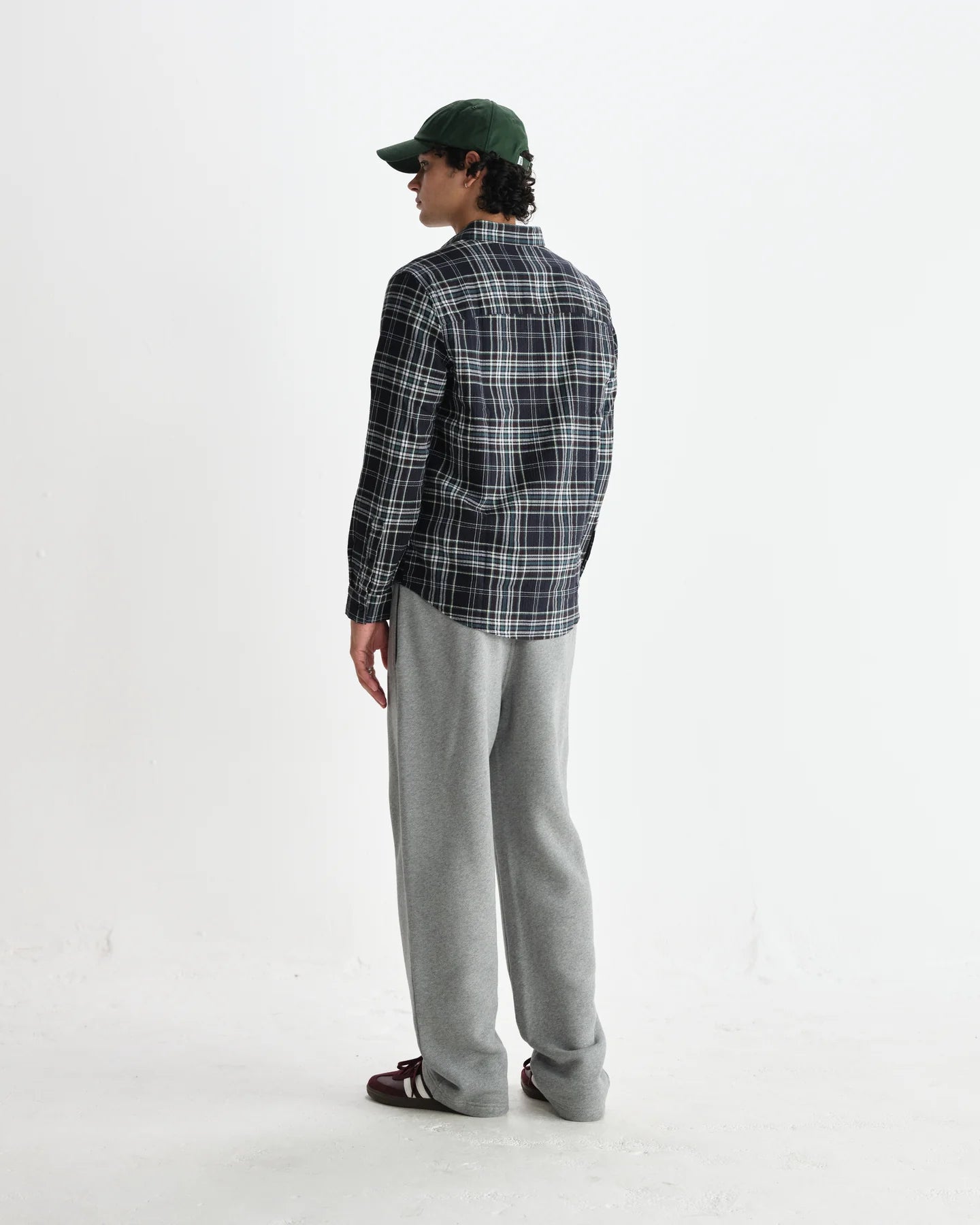 【予約】シェリーシャツ SEERSUCKER FLANNEL (NAVY/MULTI)