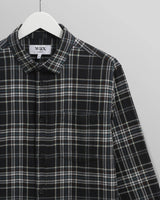 シェリーシャツ SEERSUCKER FLANNEL (NAVY/MULTI)