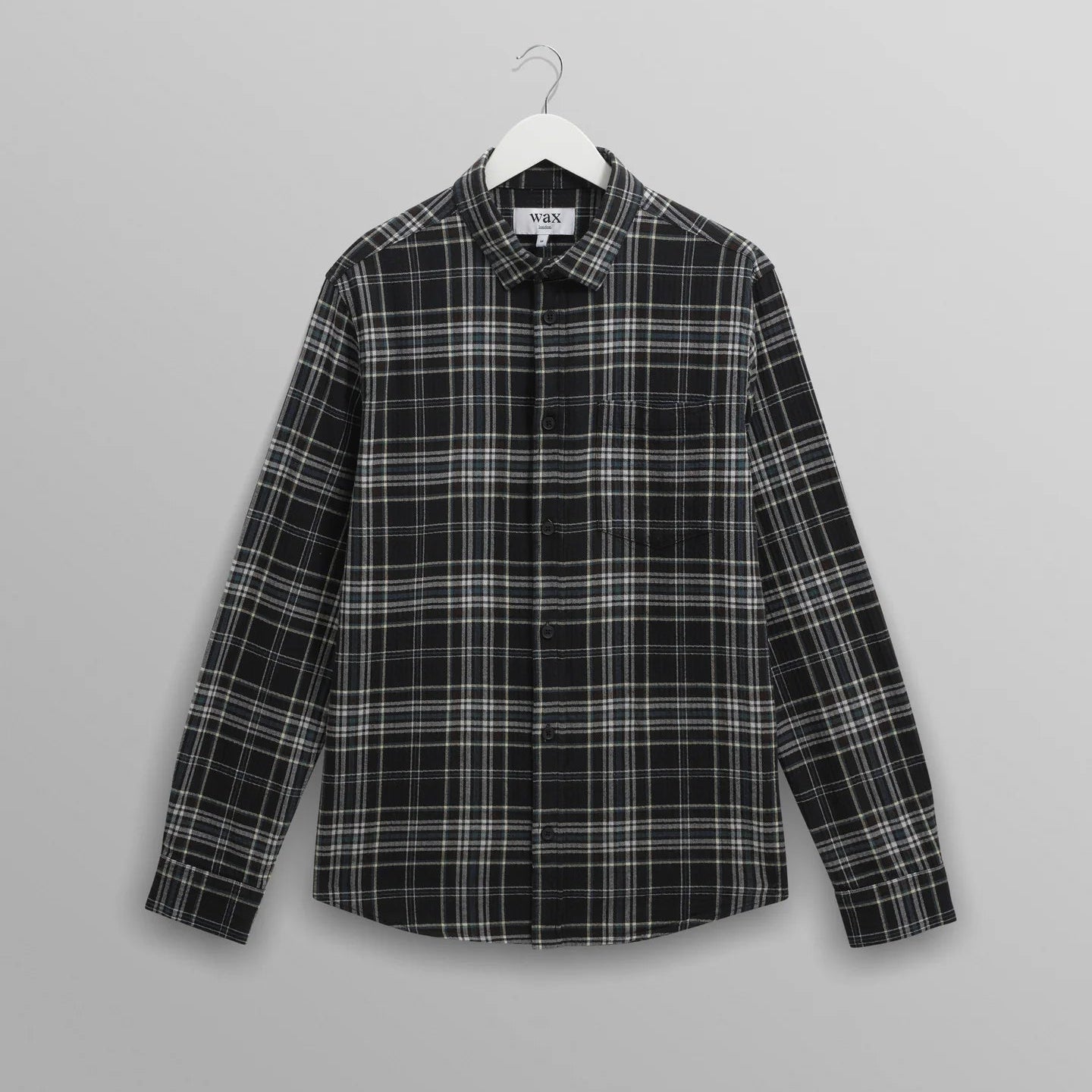 【予約】シェリーシャツ SEERSUCKER FLANNEL (NAVY/MULTI)