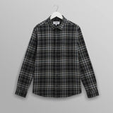 シェリーシャツ SEERSUCKER FLANNEL (NAVY/MULTI)