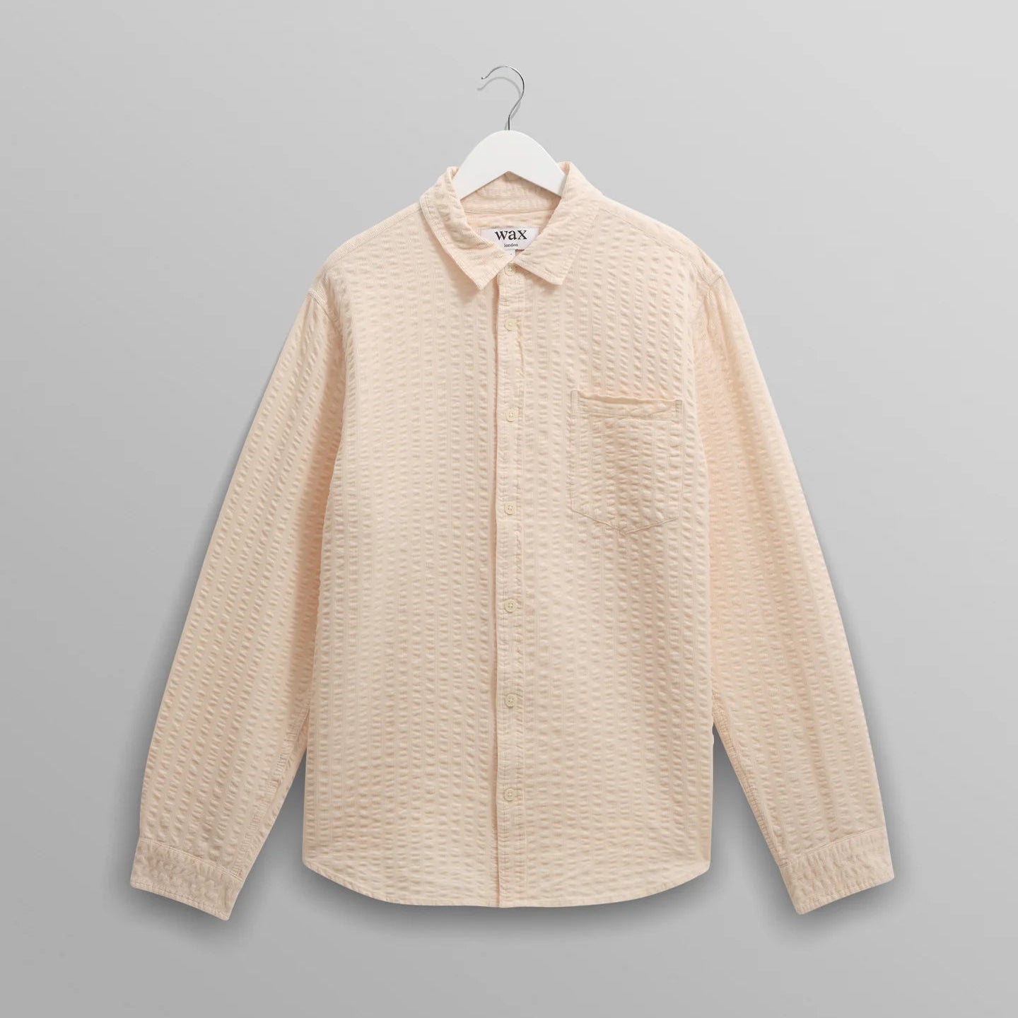 シェリーシャツ SEERSUCKER CORD (STONE) - グリニッジ オンラインストア