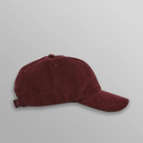 スポーツキャップ コーデュロイ (BURGUNDY)