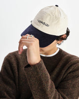 スポーツキャップ CORD (ECRU/NAVY)