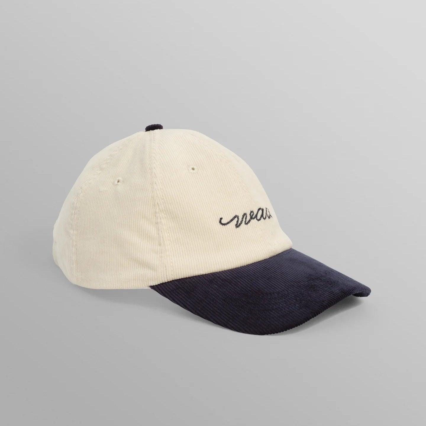 【予約】スポーツキャップ CORD (ECRU/NAVY)