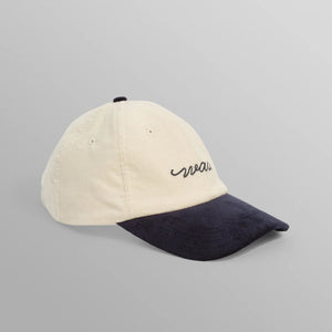 スポーツキャップ CORD (ECRU/NAVY)