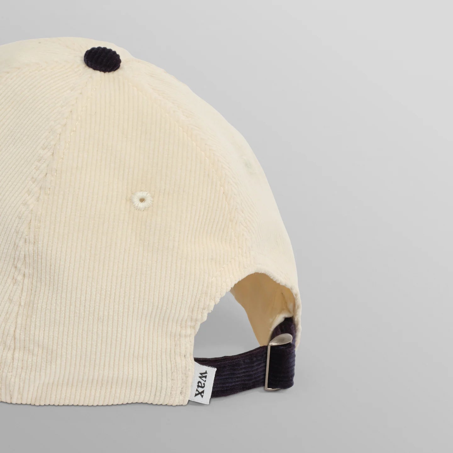 【予約】スポーツキャップ CORD (ECRU/NAVY)