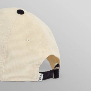 スポーツキャップ CORD (ECRU/NAVY)