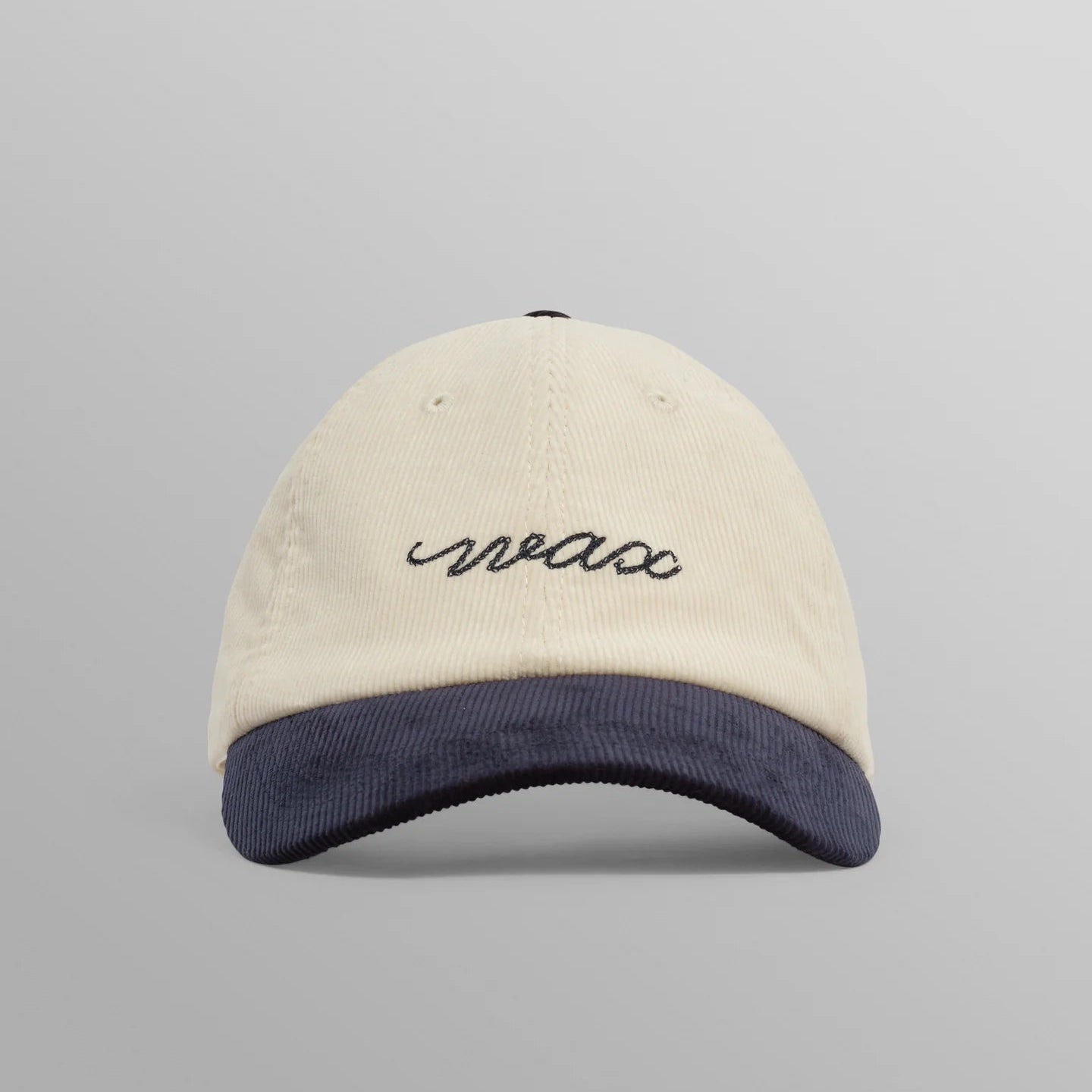 【予約】スポーツキャップ CORD (ECRU/NAVY)