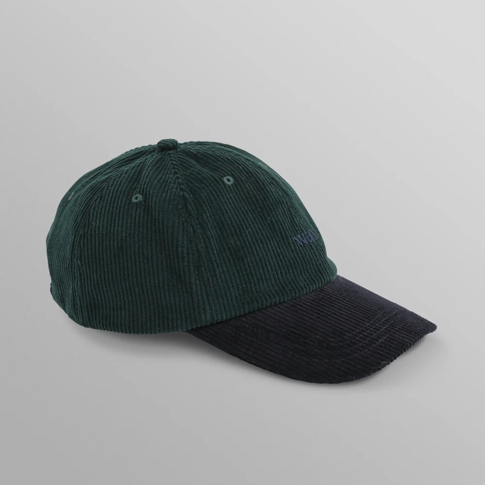 スポーツキャップ コーデュロイ (GREEN/ NAVY)
