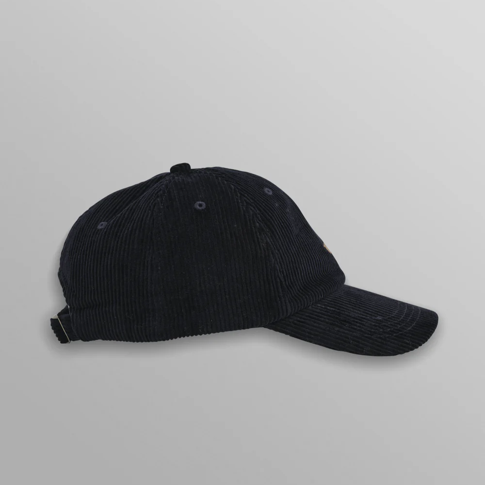 スポーツキャップ コーデュロイ (NAVY)