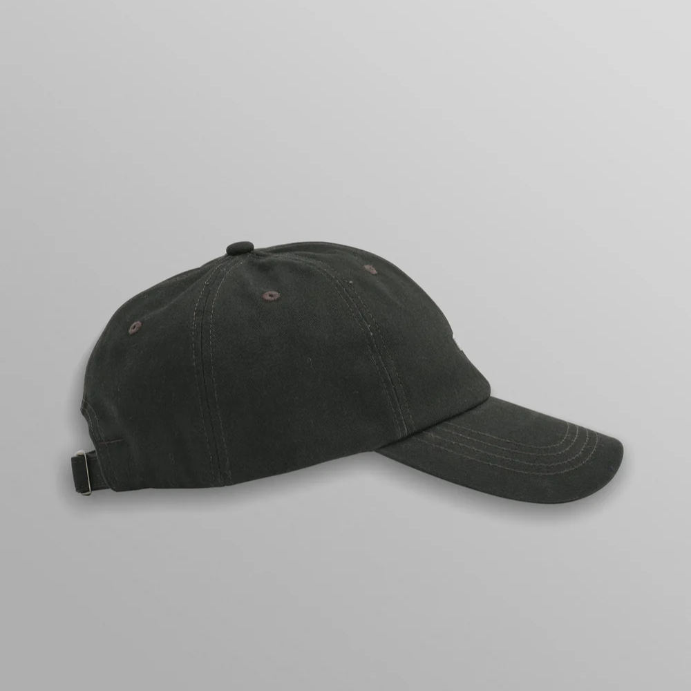 スポーツキャップ ピグメント コットン (BLACK)