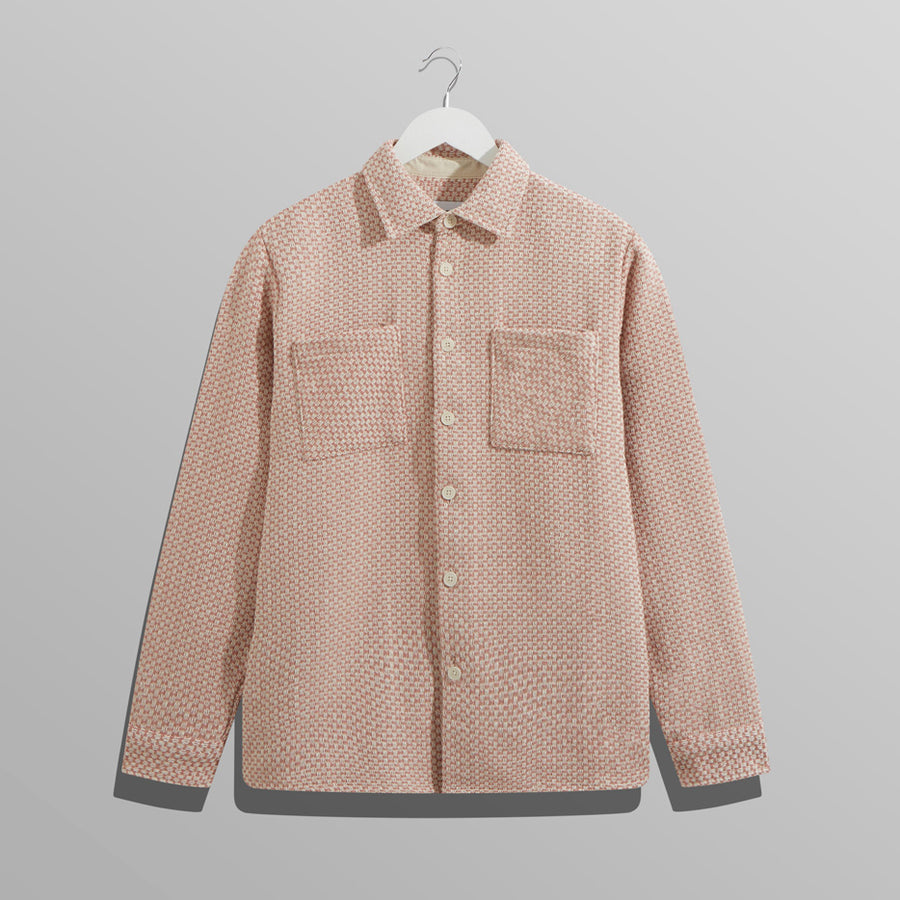 ★新品未使用★ WAX LONDONホワイティングオーバーシャツ Sサイズ WAXLONDON ワックスロンドン ホワイティングオーバーシャツ