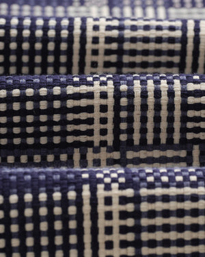 【予約】オーバーシャツ BASKET WEAVE (BLUE/ECRU)