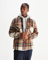 【予約】オーバーシャツ WOOL BLEND CHECK (ECRU/MULTI)