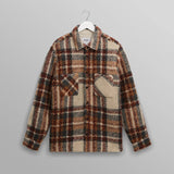 【予約】オーバーシャツ WOOL BLEND CHECK (ECRU/MULTI)