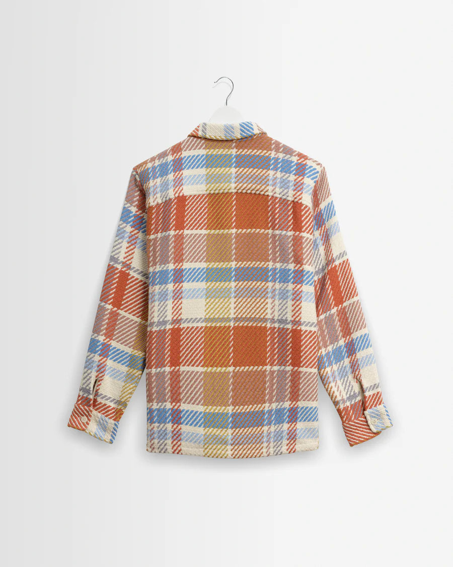 オーバーシャツ BUDE CHECK (PASTEL MULTI)