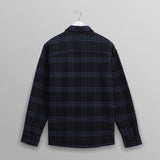 【予約】オーバーシャツ SKATE CHECK (NAVY/BLUE)