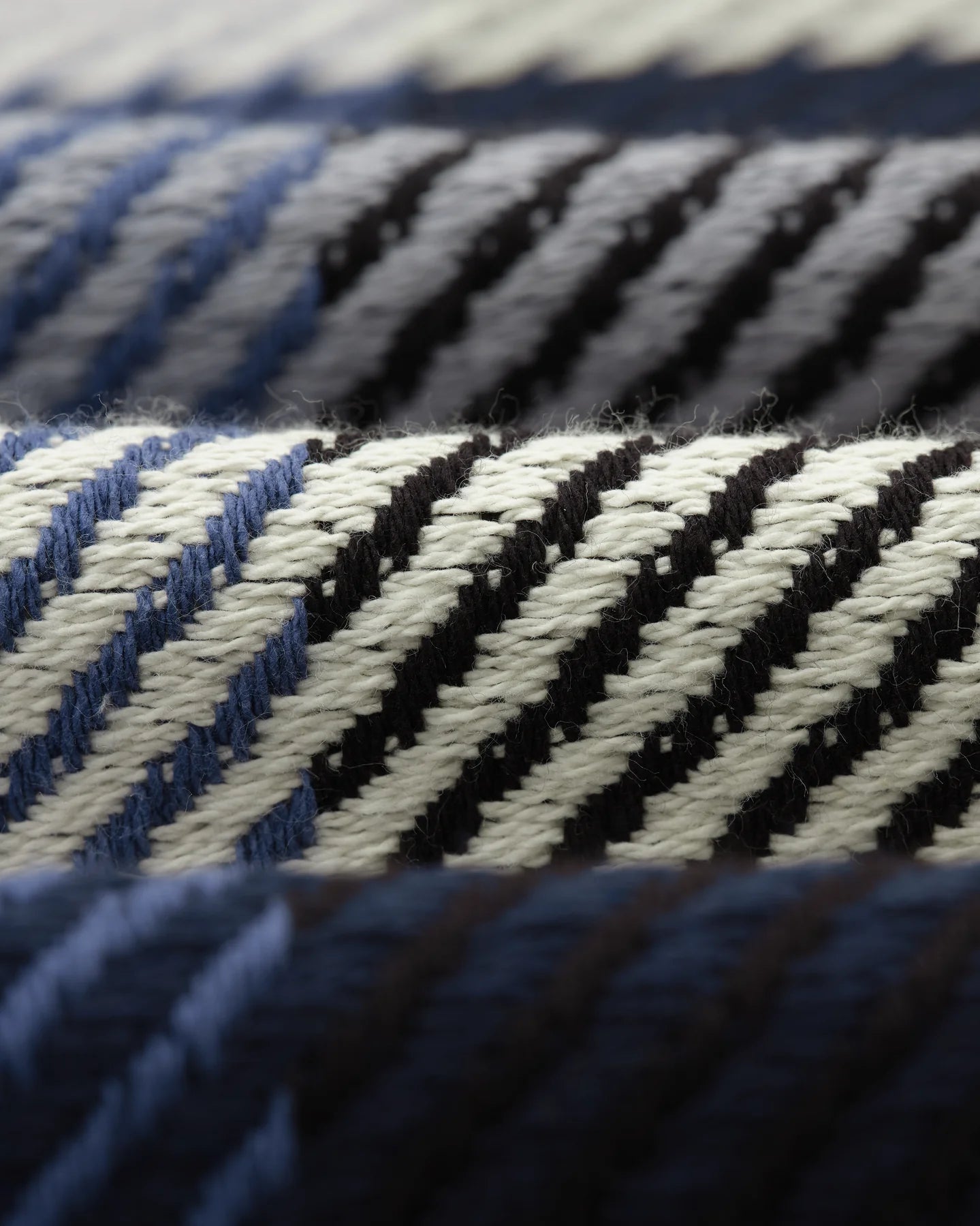 オーバーシャツ BLOCK CHECK (NAVY/ECRU) Whiting Overshirt