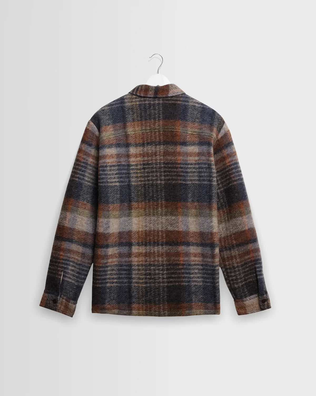 オーバーシャツ ARI WOOL BLEND CHECK(OATMEAL/MULTI)