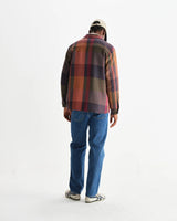 【予約】オーバーシャツ TEMPO CHECK (ORANGE/MULTI)