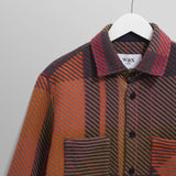 【予約】オーバーシャツ TEMPO CHECK (ORANGE/MULTI)