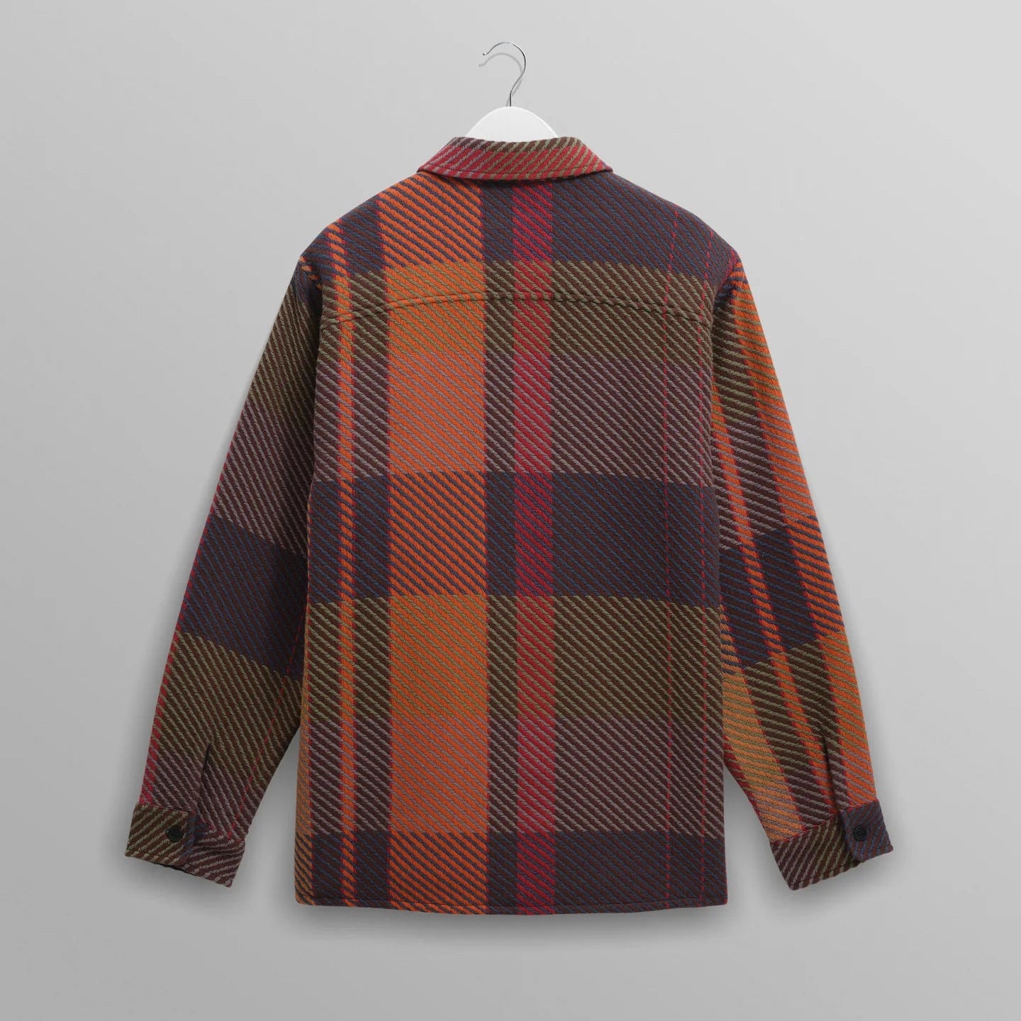 【予約】オーバーシャツ TEMPO CHECK (ORANGE/MULTI)