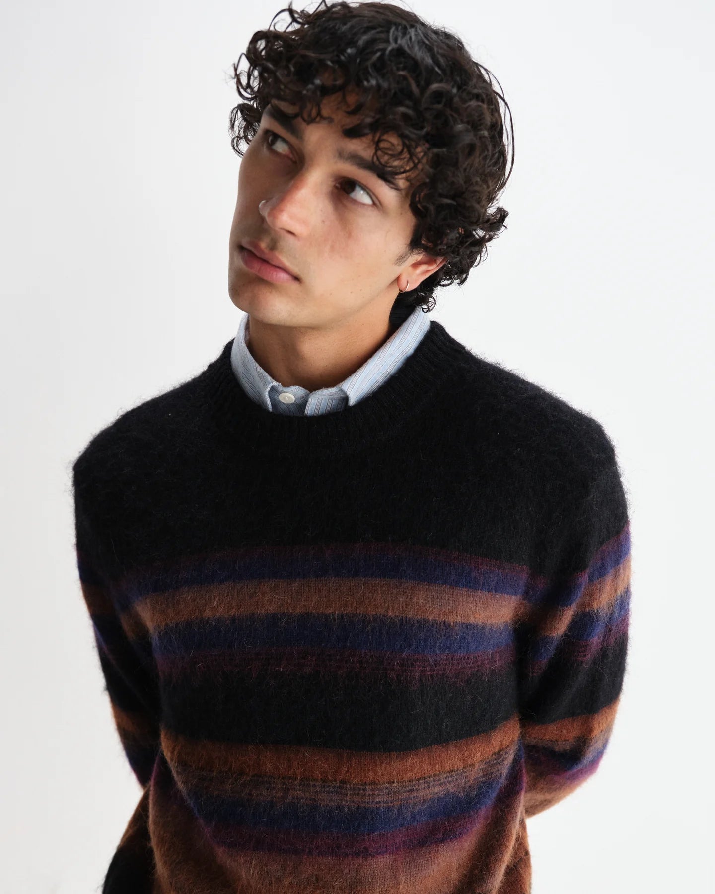 【予約】ワイルドクルー BRUSH STRIPE (BLACK/DARK MULTI)
