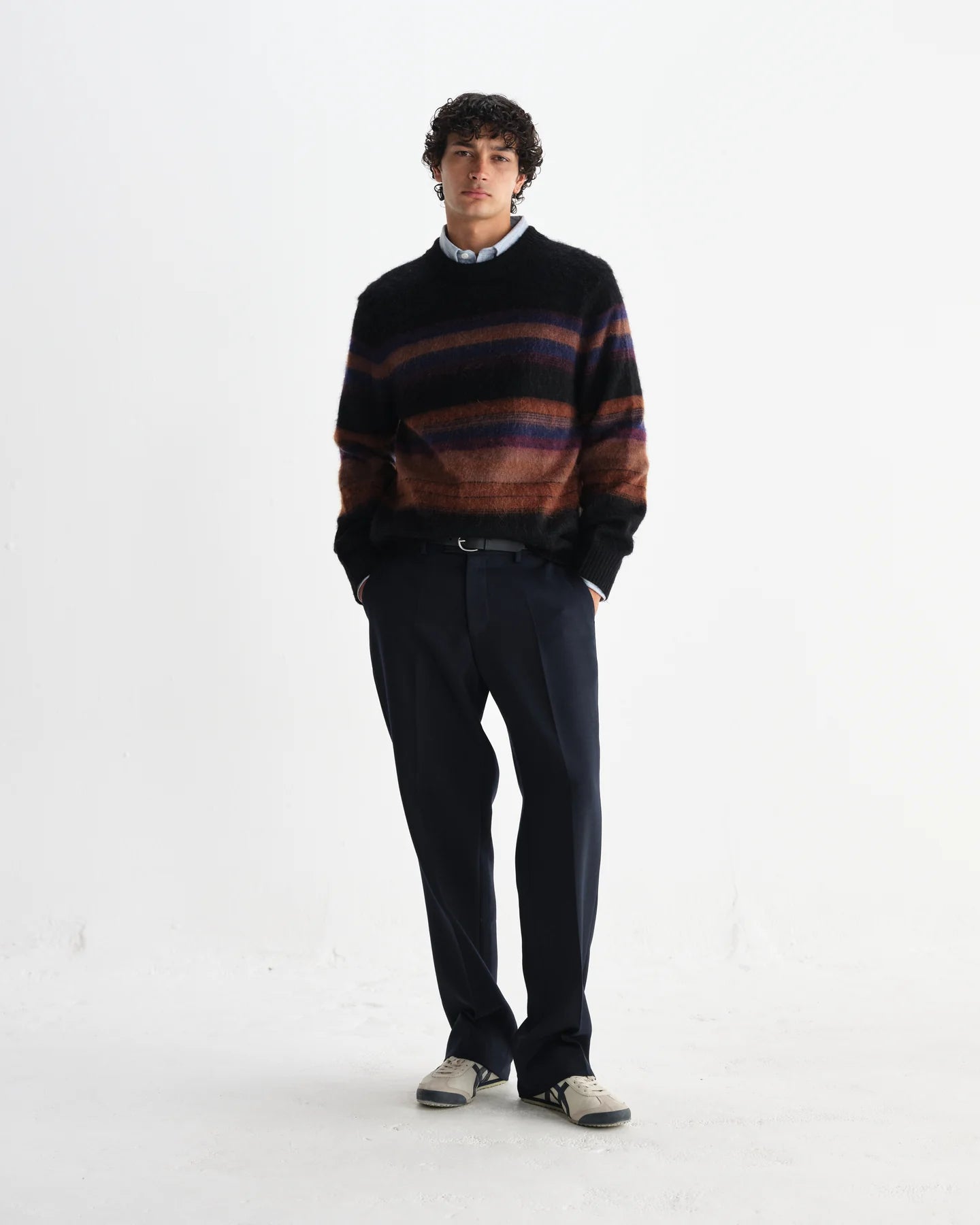 【予約】ワイルドクルー BRUSH STRIPE (BLACK/DARK MULTI)