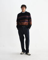 ワイルドクルー BRUSH STRIPE (BLACK/DARK MULTI)