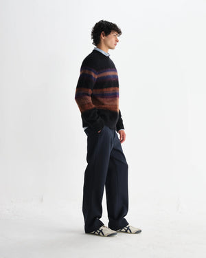 ワイルドクルー BRUSH STRIPE (BLACK/DARK MULTI)