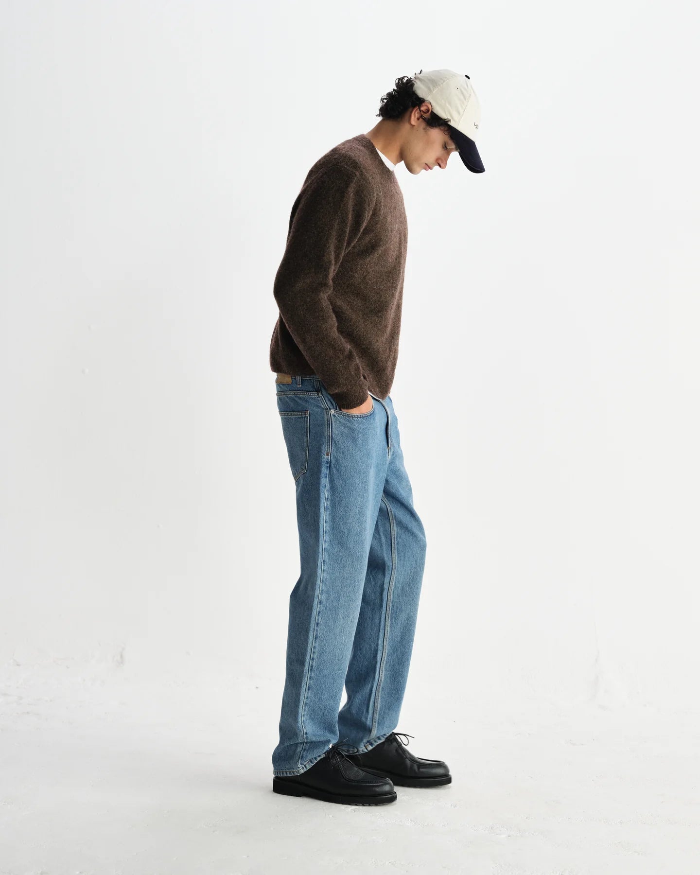 【予約】ワイルドクルー FLUFFY WOOL BLEND (BROWN)
