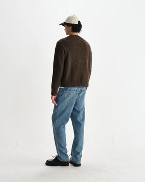 ワイルドクルー FLUFFY WOOL BLEND (BROWN)
