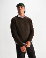 ワイルドクルー FLUFFY WOOL BLEND (BROWN)