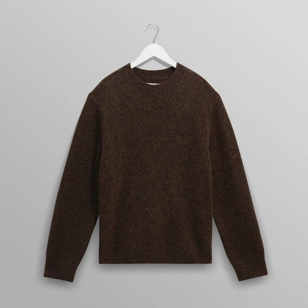 ワイルドクルー FLUFFY WOOL BLEND (BROWN)