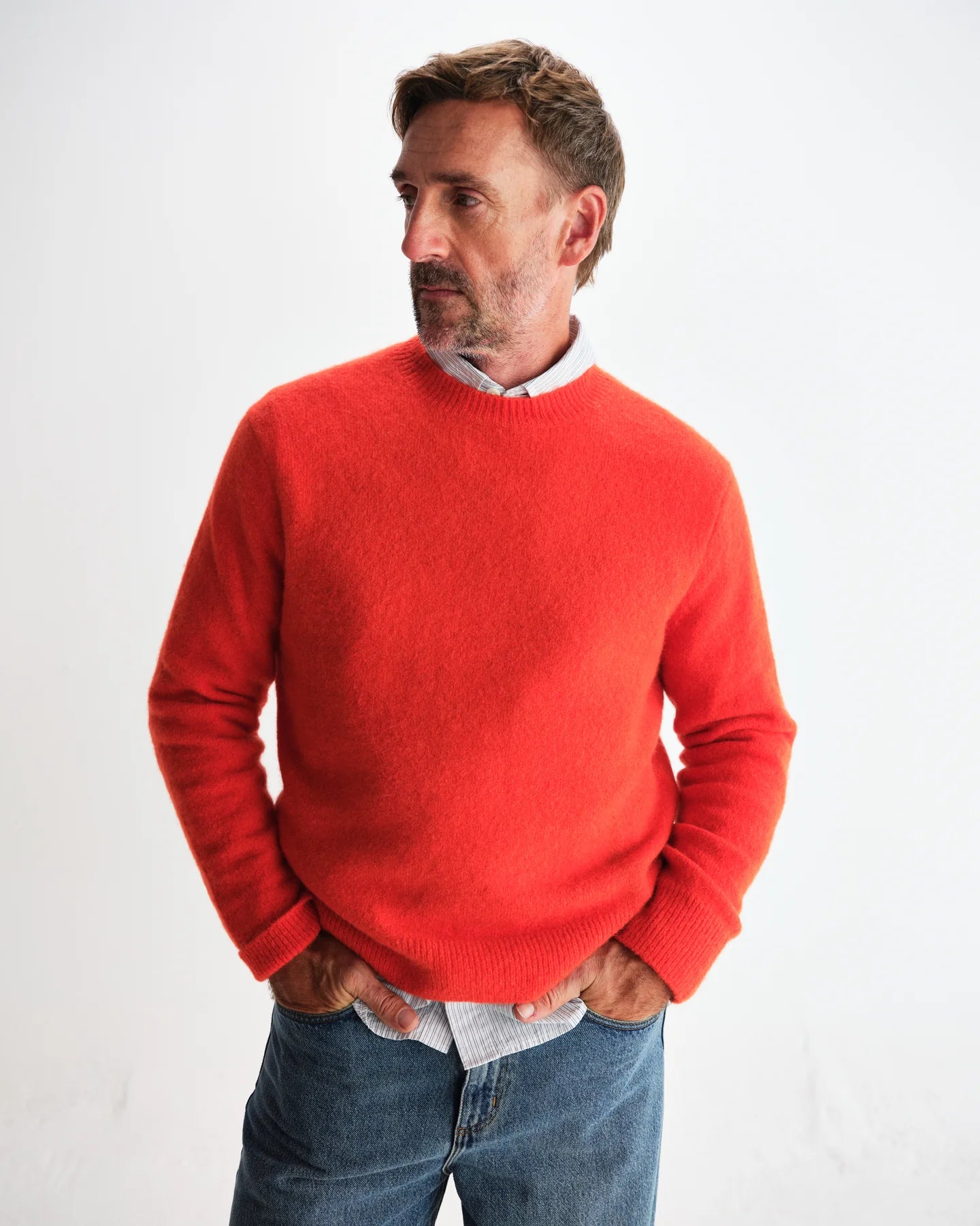 【予約】ワイルドクルー FLUFFY WOOL BLEND (ORANGE)