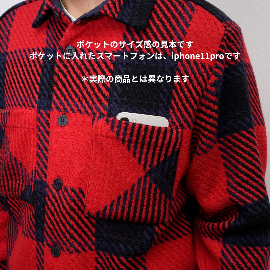 【ワックスロンドン】男女兼用 WHオーバーシャツ｜マリンビートニーク（MAR）wax london