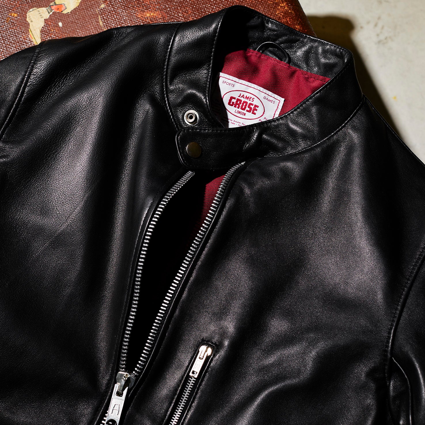 jamesgrose james grose jg ジェームスグロース レーシング 革ジャン レザージャケット