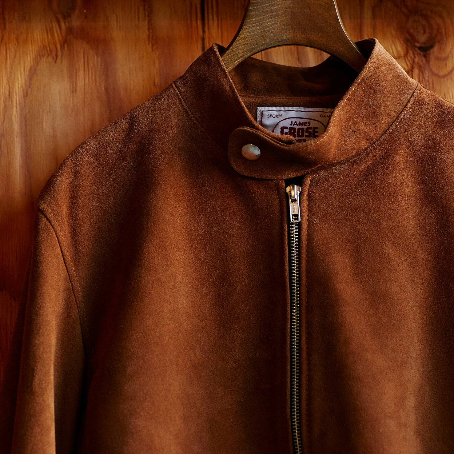 jamesgrose james grose jg ジェームスグロース ドーバースエード 革ジャン レザージャケット