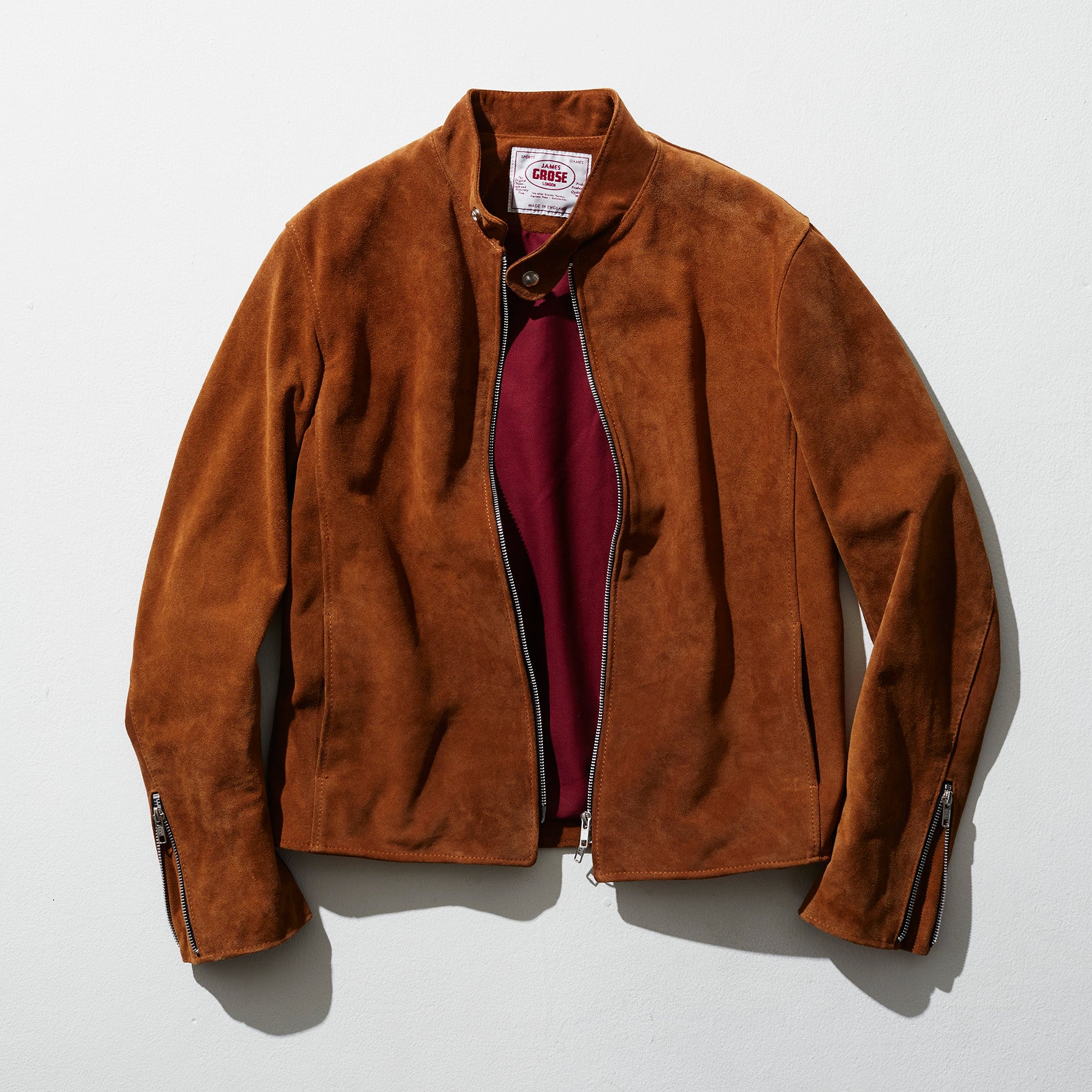 jamesgrose james grose jg ジェームスグロース ドーバースエード 革ジャン レザージャケット