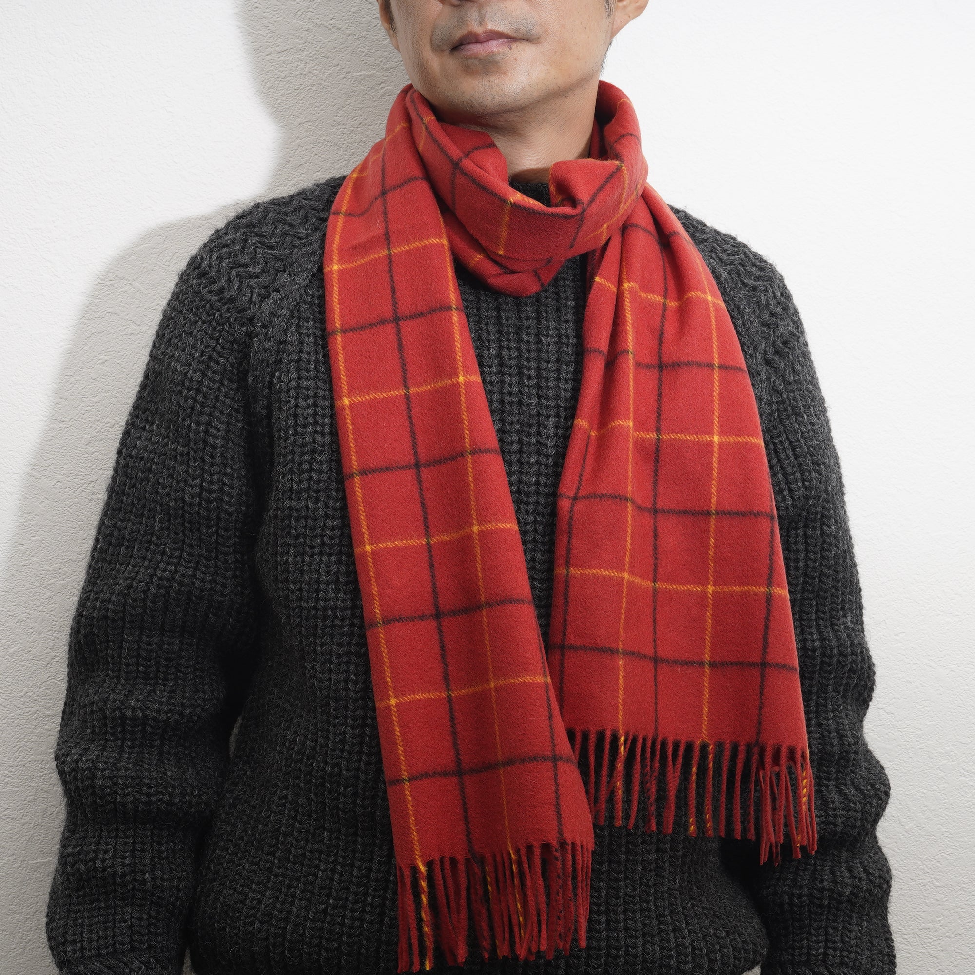  カシミヤストールJoshua Ellis