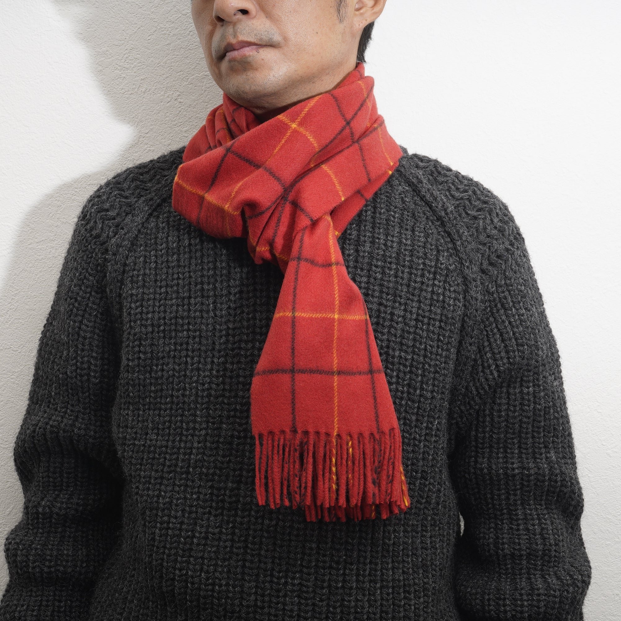  カシミヤストールJoshua Ellis