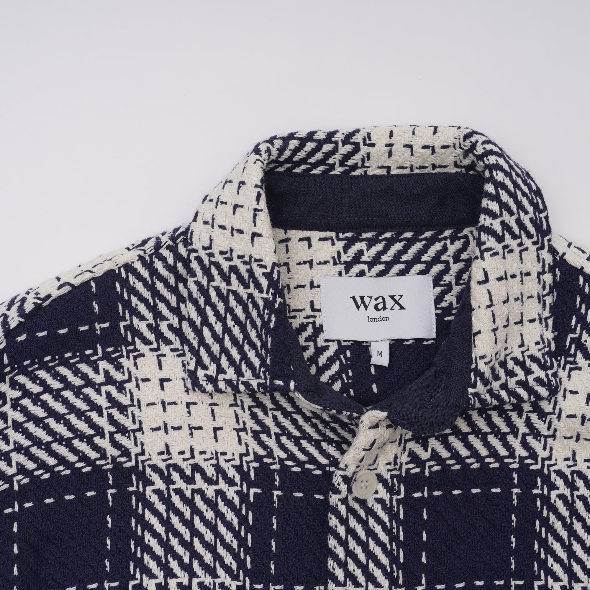 【ワックスロンドン】男女兼用 WHオーバーシャツ｜マリンビートニーク（MAR）wax london