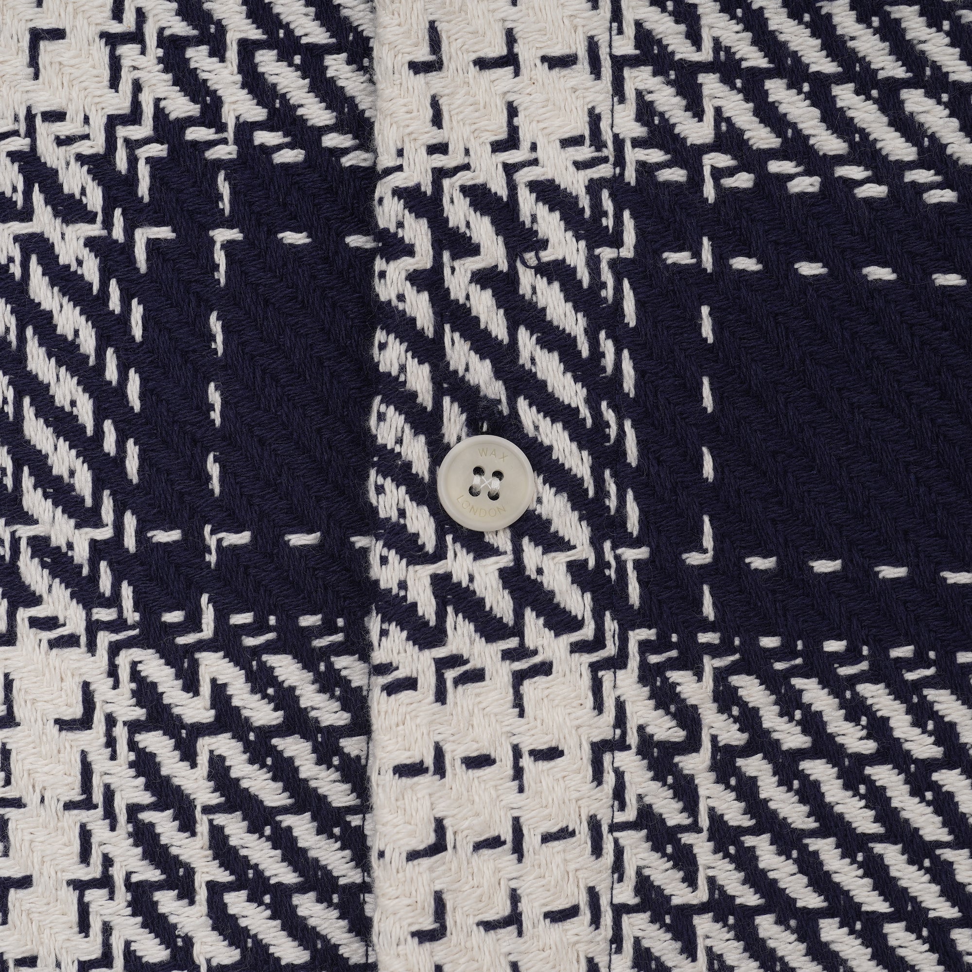 【ワックスロンドン】男女兼用 WHオーバーシャツ｜マリンビートニーク（MAR）wax london