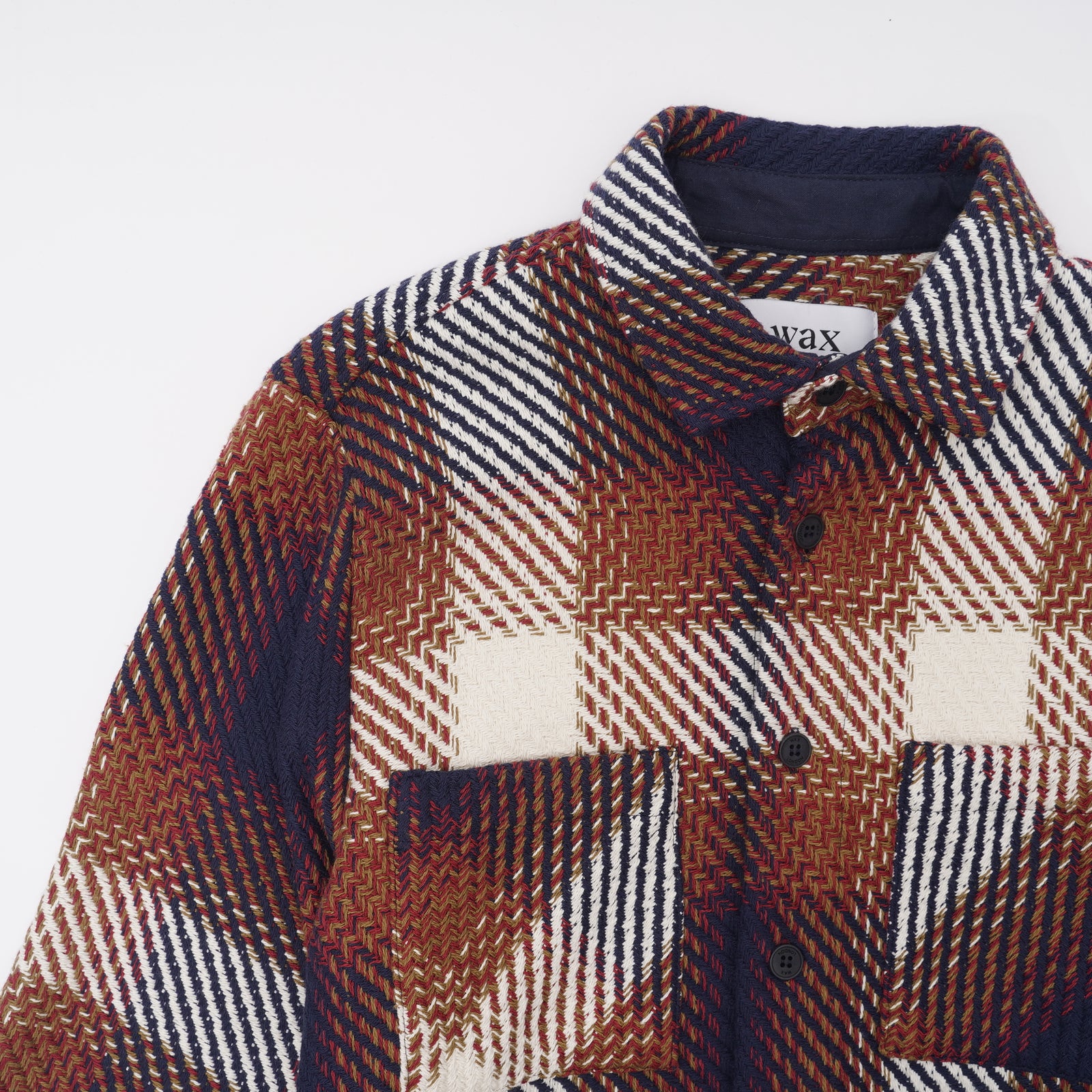 wax london XL チェック柄ネルシャツ