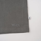【ワックスロンドン】MAZZY ロングスリーブTシャツ  (CHARCOAL)  wax london
