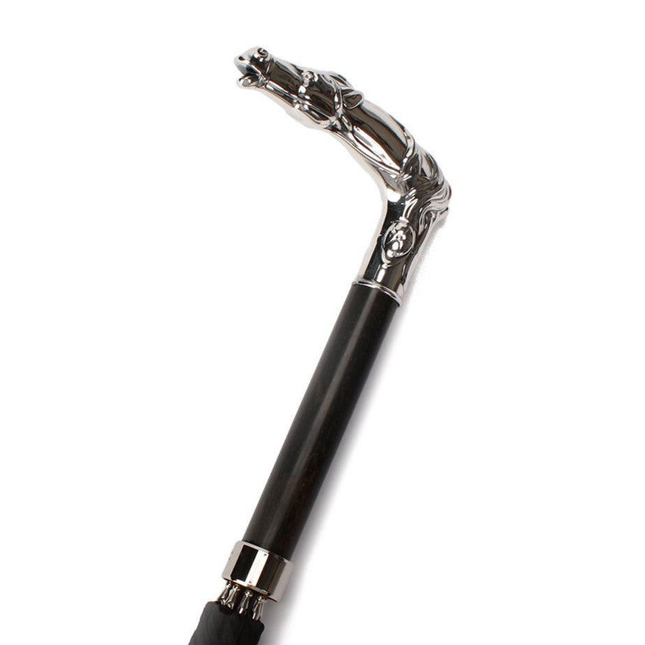 [フォックスアンブレラズ]シルバーハンドル 晴雨兼用傘 GT23 │Fox Umbrellas