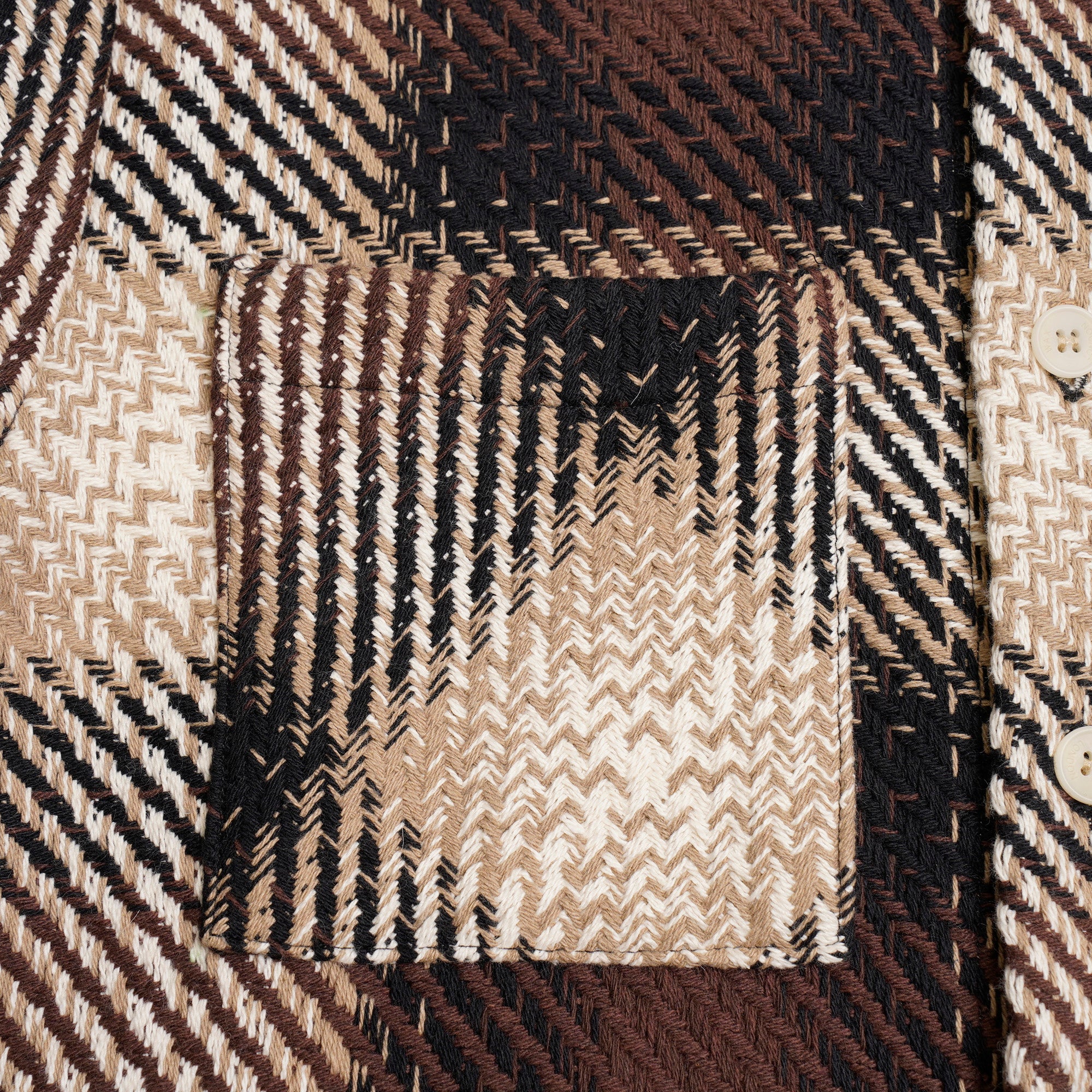 【ワックスロンドン】男女兼用 WHオーバーシャツ｜ダスクチェック（NL）wax london