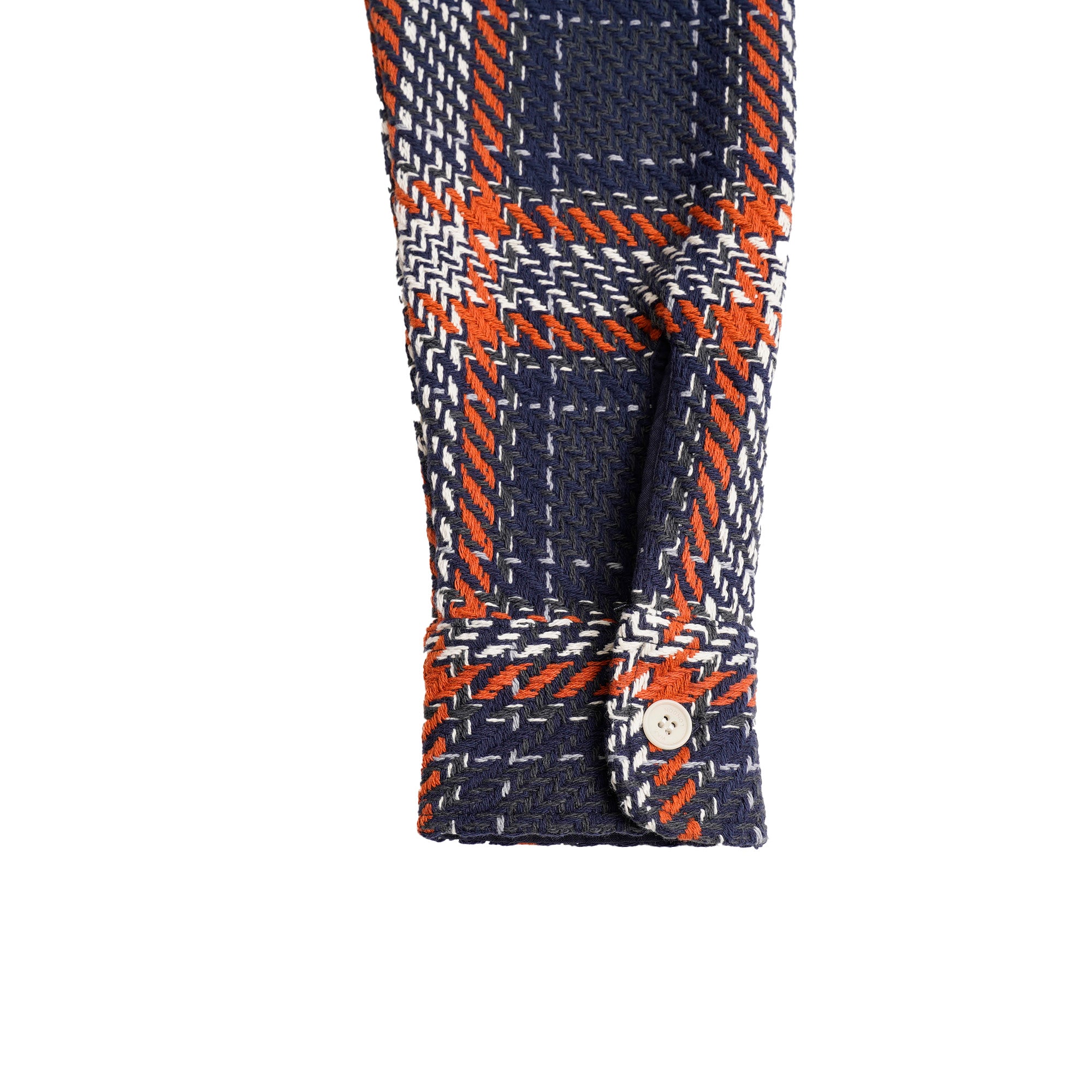 【ワックスロンドン】男女兼用 WHオーバーシャツ｜パークチェック（NV/RS）wax london